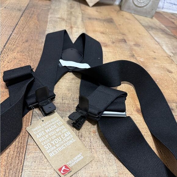 CARHARTT Utility Full Swing Suspenders Heavy Duty Size 52 nwt black - Picture 6 of 8